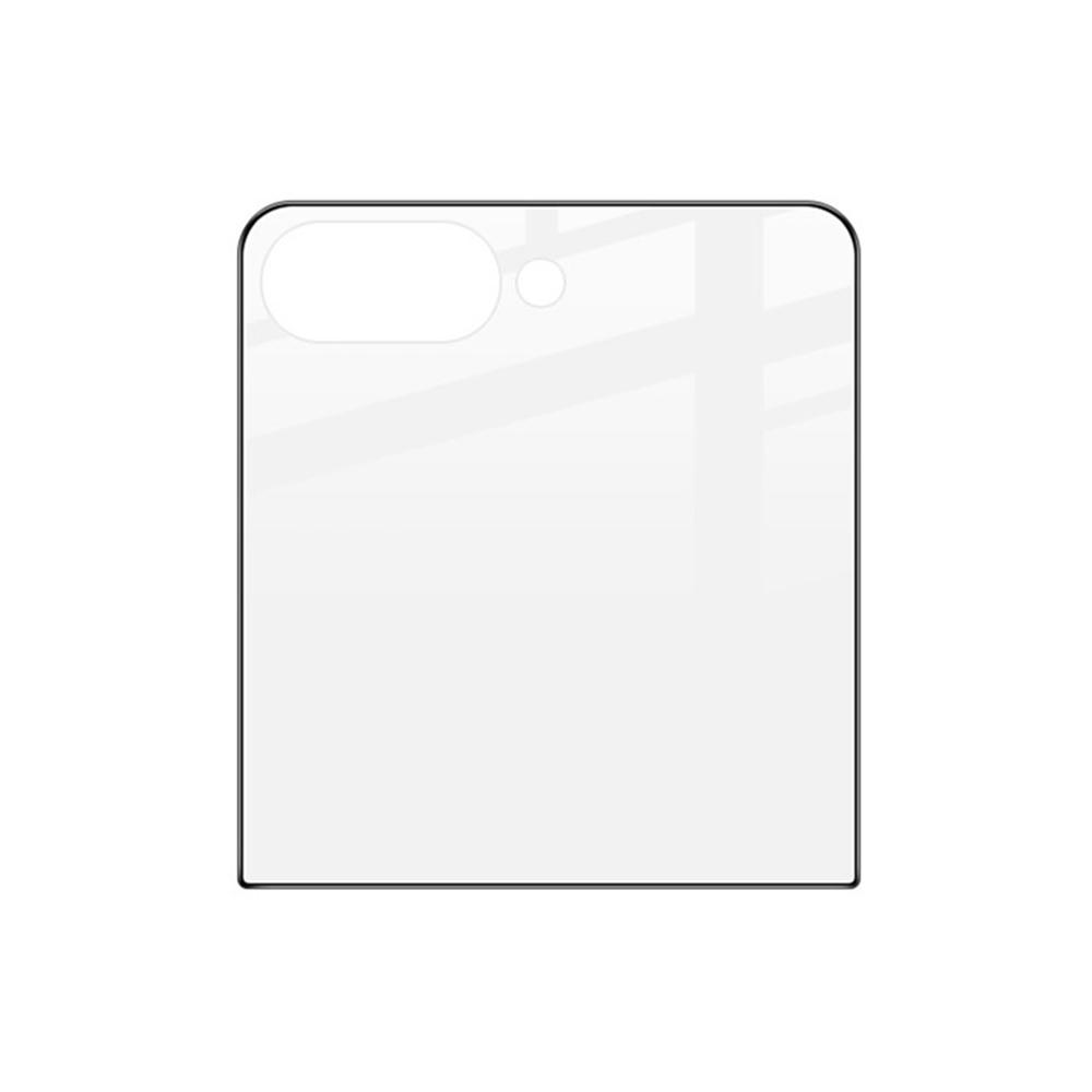 

For Samsung Galaxy Z Flip7 5G Screen Protector Silk Printing Tempered Glass Full Glue Film (Outer Screen) As Shown A