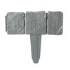 Faux Stone Fence Landscape Edging Easy Installation Flower Bed Lawn Yard Weed Barrier Fence Garden Bed Boundary