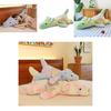 Colorful Small Dragon Plush Toy Pillow Tie-dye Dinosaur Doll Plushie Wholesale Gift
