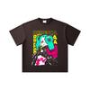 260 GSM Double Yarn 32 Count 100% Cotton Cyberpunk Edgerunners V5 Rebecca Print Unisex Heavy Cotton T Shirt