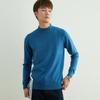 Fall and Winter Semi-turtleneck Sweater Men's Pullover Loose Solid Color Handsome Knit Sweater Fashion Versatile Bottoming Wool Sweater Long-sleeved