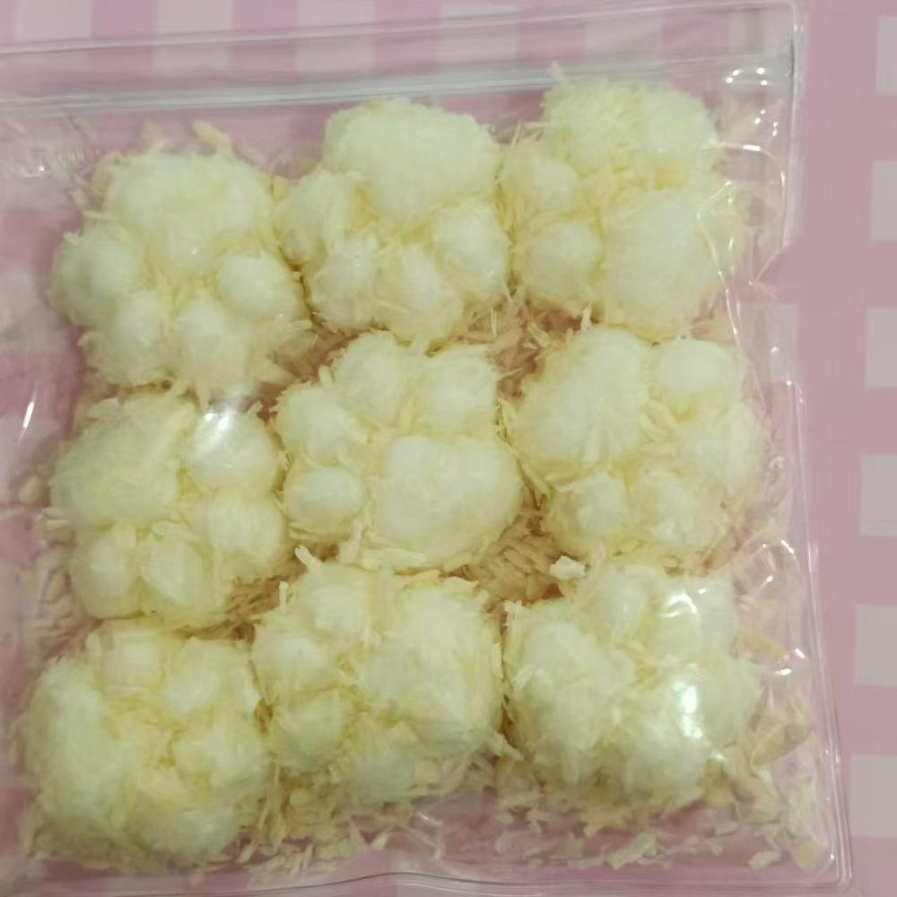 Bread Shape Coconut Cube Squeeze Toy Cat Paw Simulated Food Squeeze Toy Stress Relief style B