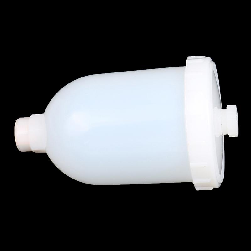125/250/600ml Plastic Spray Paint Cup Sprayer Cup Air Gravity Feed Paint Spray Pot Thread Connector For Spray Gun Parts