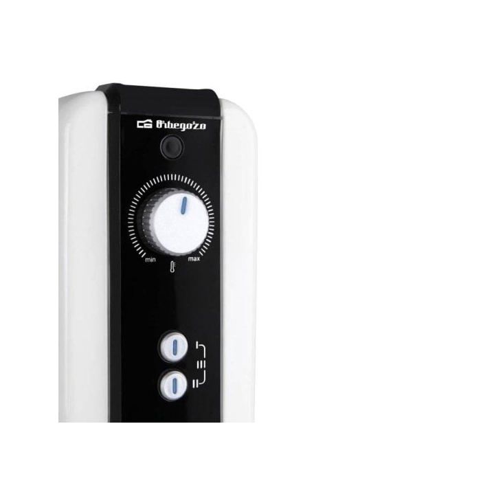 Radiateur de chaleur - ORBEGOZO - RH 1000 - 5 éléments - 1000W - Blanc