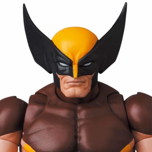 Medicom Toy MAFEX No. 138 WOLVERINE (BROWN COMIC Ver.) Pre-painted Action Figure, Approximately 145mm Tall