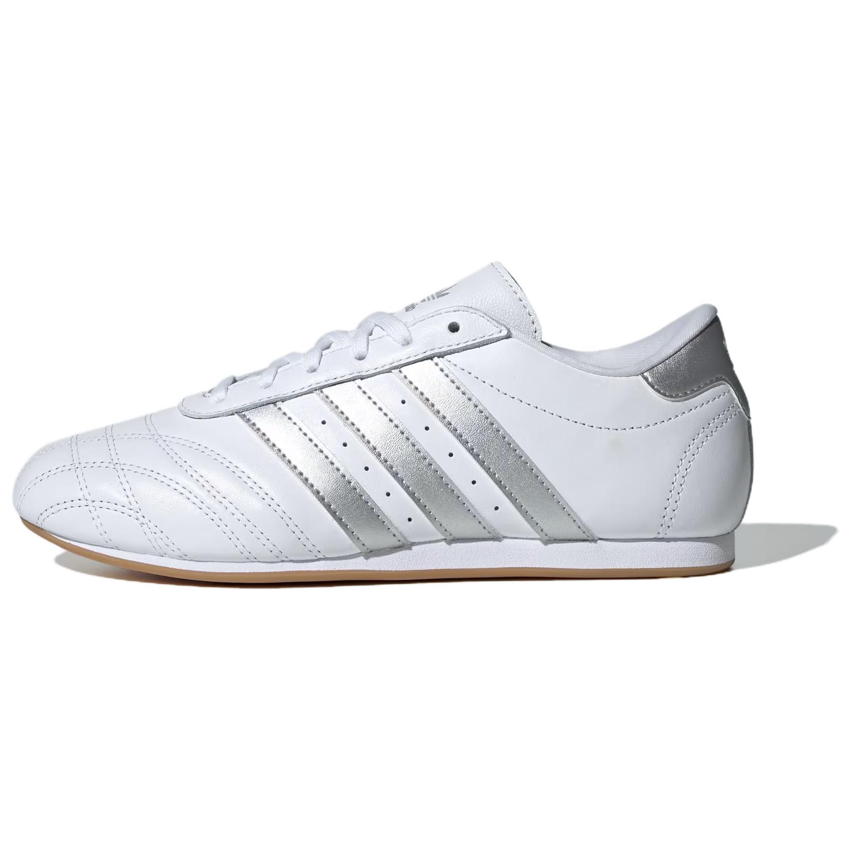 Taekwondo Wmns Adidas Originals Lace  White Silver Metallic Gum  JS1192