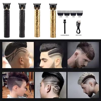Household Hair Clippers, Electric Men's Hair Trimmer, Hair Clipper, Portable Shaver, USB Charging Cordless Cutter