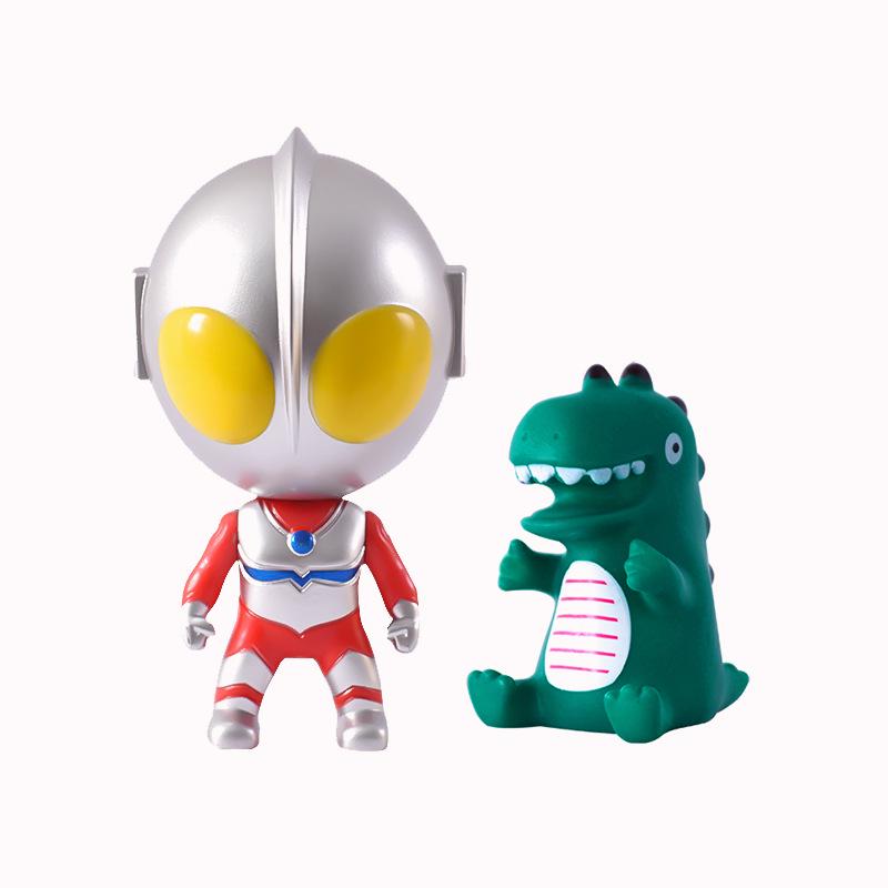 Dinosaur Superhero Cake Toppers for Boys' First Birthday Party Decorations