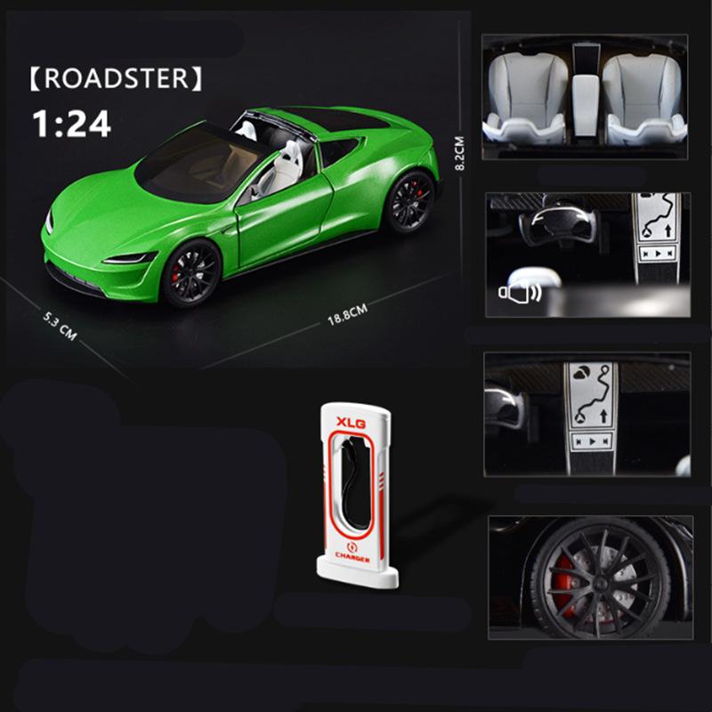 1:24 Model Y 3 S Suv Alloy Car Model Diecasts Metal Toy Vehicles Car Model Simulation Sound And Light Collection Childrens Gifts