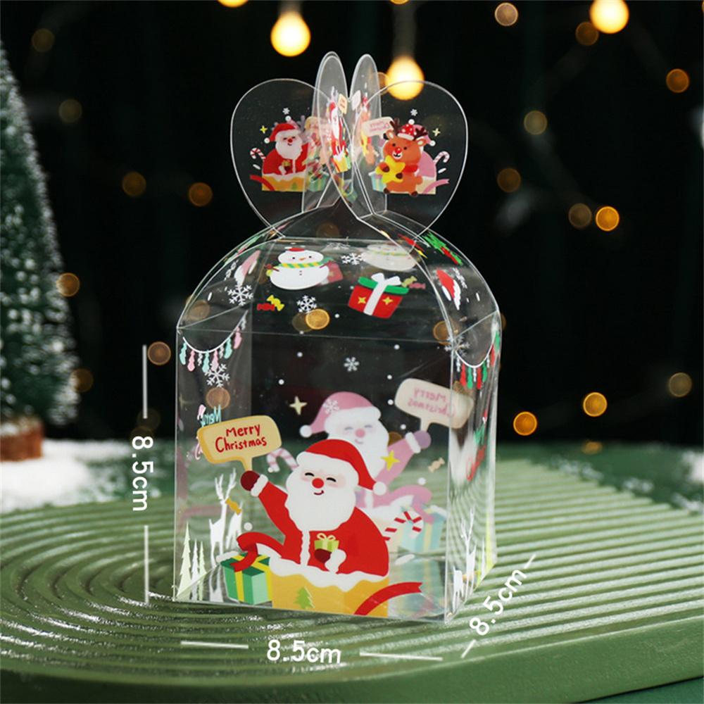 

Candy Box Plastic Mousse Cake Christmas Decoration Cute Hug Bucket Dessert For Gift-giving Christmas Party Holiday Celebrations other