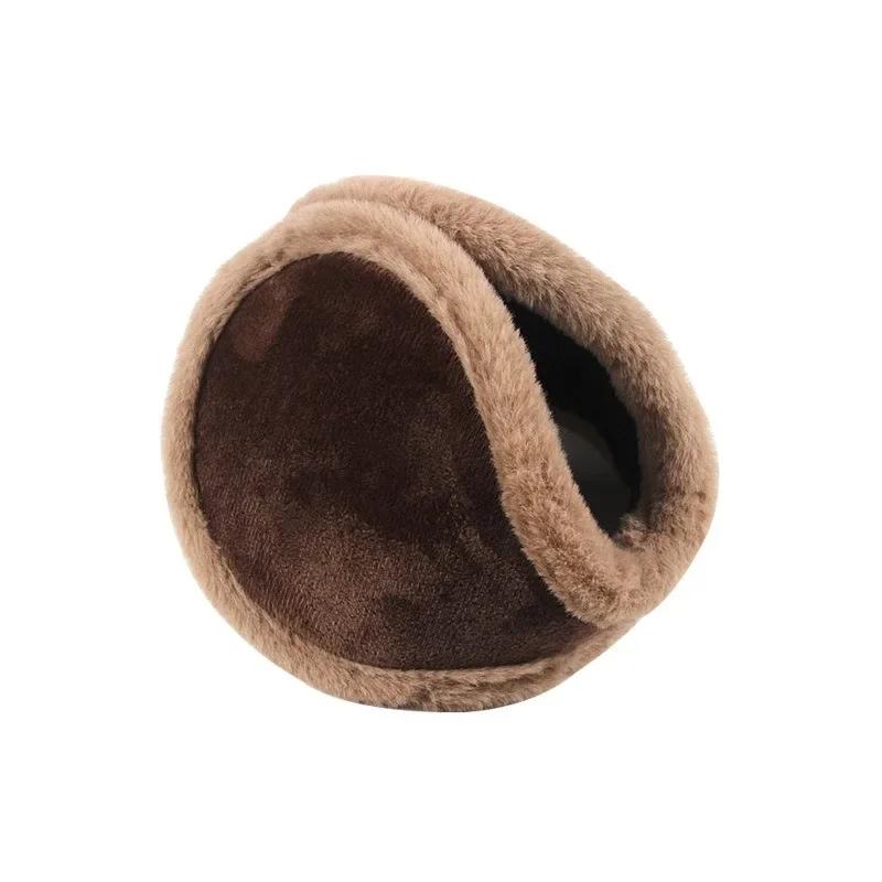Thickened Ear Bags Windproof Ear Protection Tools for Cycling Black Grey Winter Men's Warm Earmuffs Enlarged Ear Protectors