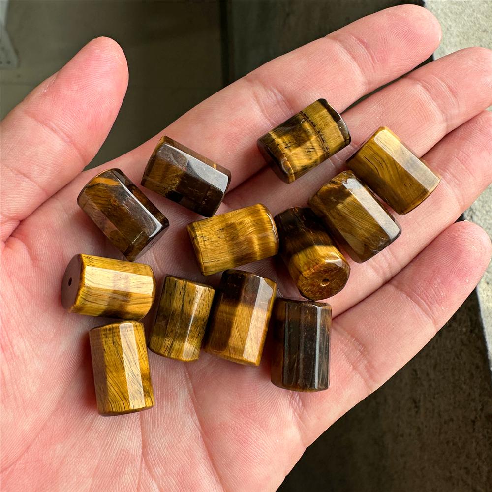 Fine 100% Natural Yellow Citrines Bead Charm Loose 12x18MM Gems Quartz Crystal Stone Beads For Jewelry Making Bracelets Necklace