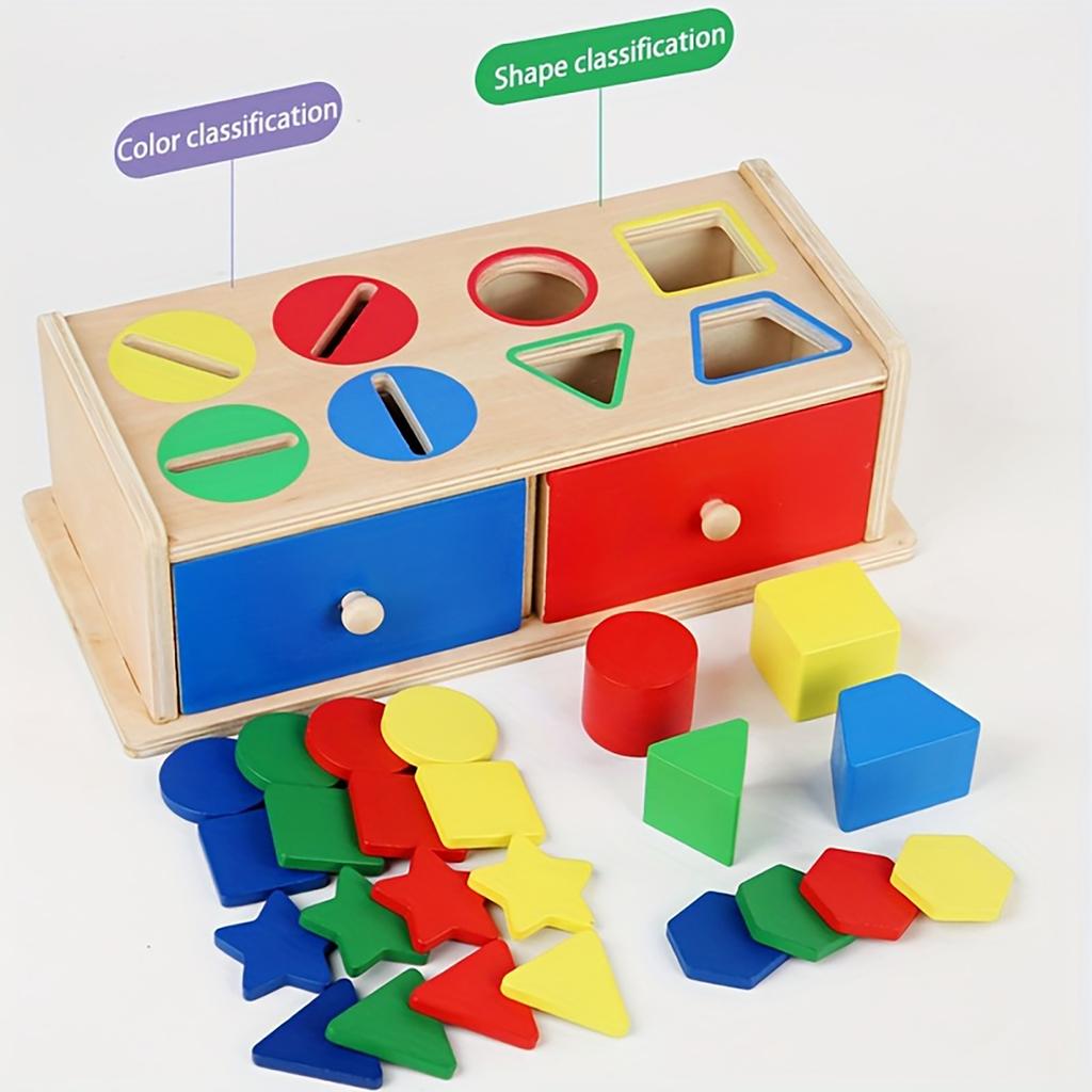 Baby Fine Motor Training Color Matching Shape Early Educational Toys