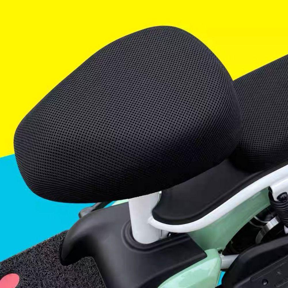 Breathable Mesh Seat Cushion Cover Outdoor Anti-Slip Cover  Electric Bike Accessories