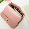 Trend embossed lock single shoulder crossbody small square bag versatile mobile phone change women's bag