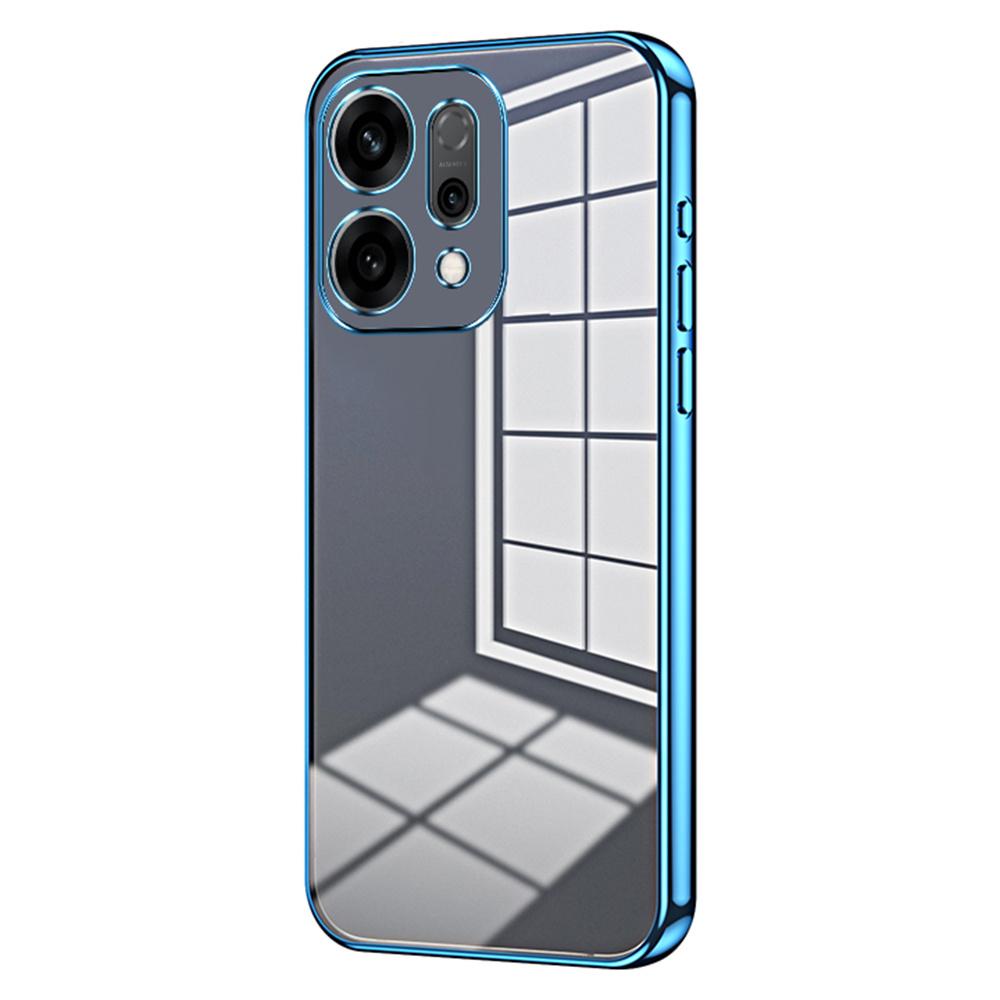 Dla Oppo Reno14 5G (Światowy) Etui Galwanizowana Ramka Miękkie TPU Pokrowiec na Telefon