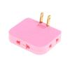 EU-Stecker 180 Grad drehbarer Steckdosenadapter Reise-Netzteilstecker Universeller Mehrfachsteckdosenadapter mit USB-Typ-C-Anschluss