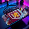 Aston Villa Football Print Mouse Pad Non?Slip Rubber Desk Mat Waterproof Gaming Mousepad For Laptop Office Desktop