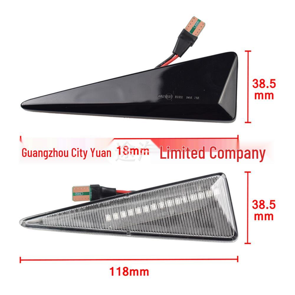 Dynamic LED Turn Signal Side Lights for Renault Talisman, Grand Scenic, Megane, Scenic MK2