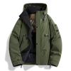 Unisex 2025 Winter Cotton Jacket - Warm, Casual, Waterproof, Loose Fit with Zipper