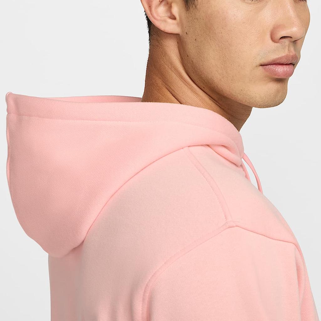 Nike As U Nk Sabrina Signature Hoodie Solid Color Fashion Versatile Long Sleeve Sweatshirt Men Hoodies Pink FV3206-664