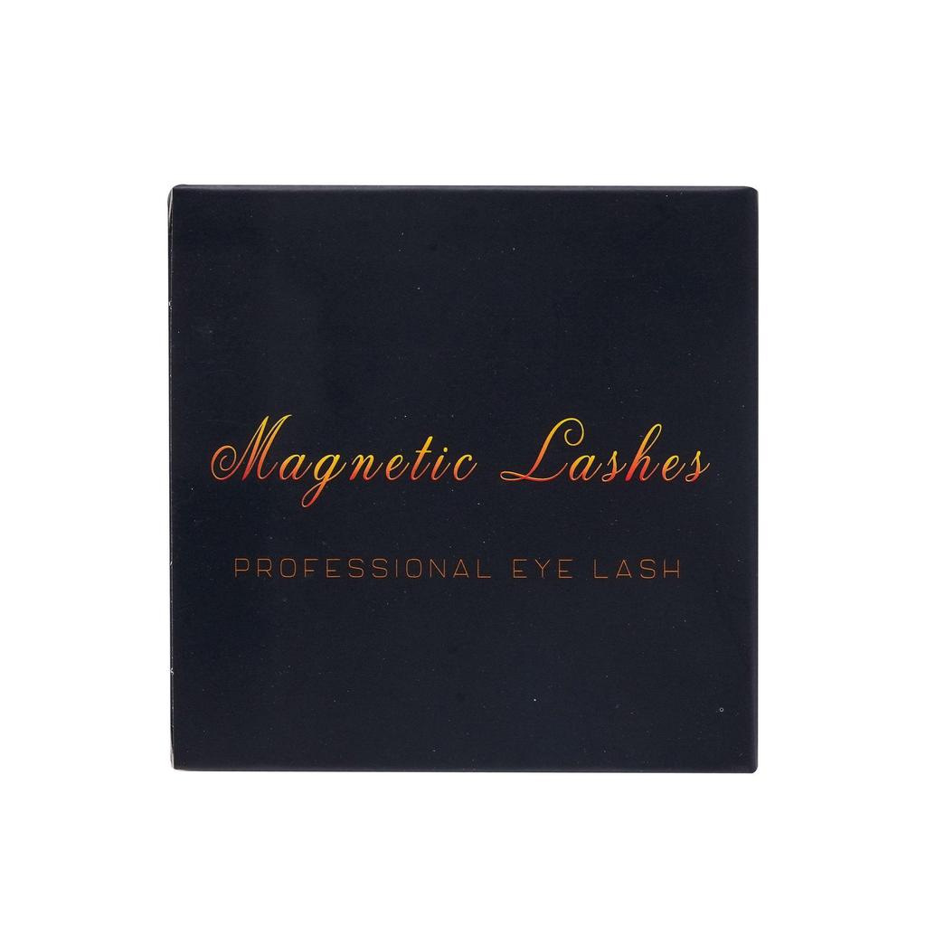 HPD Magnetic False Eyelashes - Little Devil Style, Glue-Free, Reusable, Super Natural Nude Makeup 