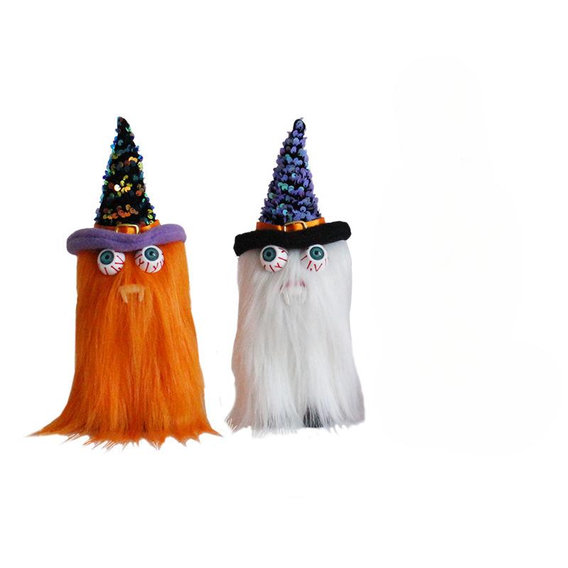 Velvet Doll Halloween Decorative Supplies Holiday Party Gifts Vampire Dwarf Doll Home Holiday Atmosphere Decorative Items