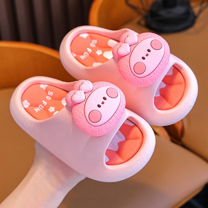Summer Children's Sandals Boys and Girls Non-Slip Soft Sole Big Kids Parent-Child Indoor Bathing Kids Beach Sandals