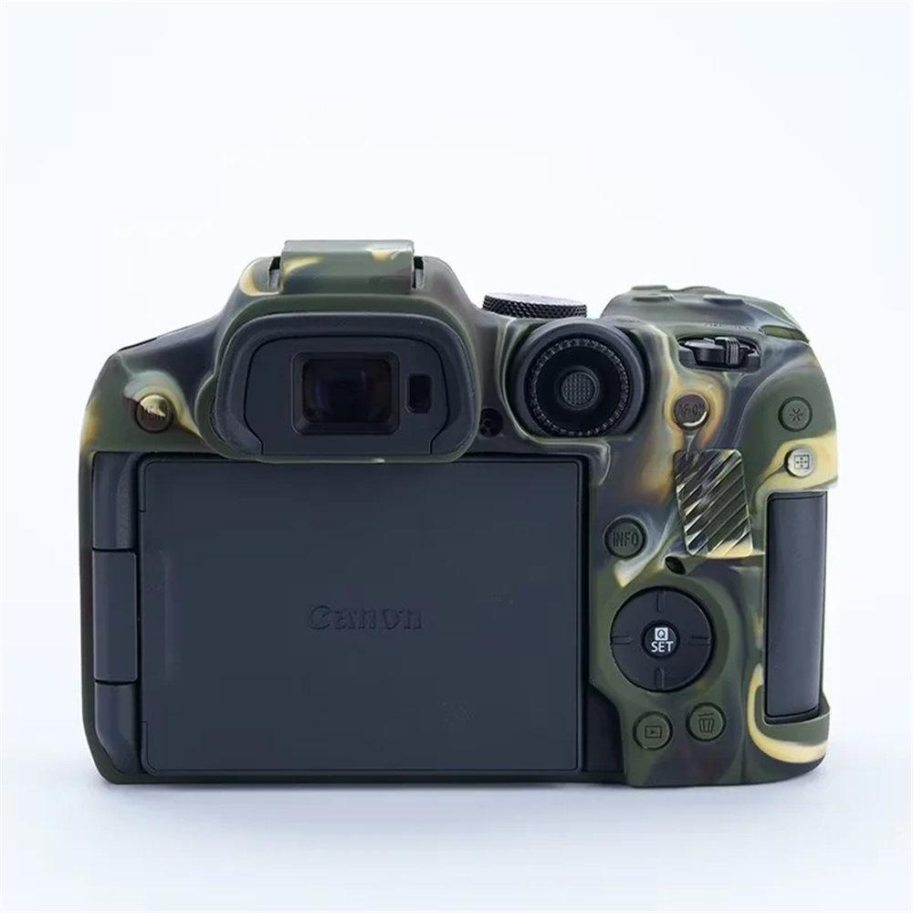 Soft Silicone Armor Camera Body Case For Canon EOS R10 R50 R100 R5 R6 R6II R7 R8 RP Protective Rubber Cover