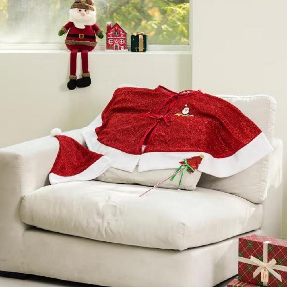 Jul Hemma Bling Bling Barnkappa & Hatt Set