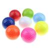 Two-Layer Colored Golf Practice Ball for Putting Green Training