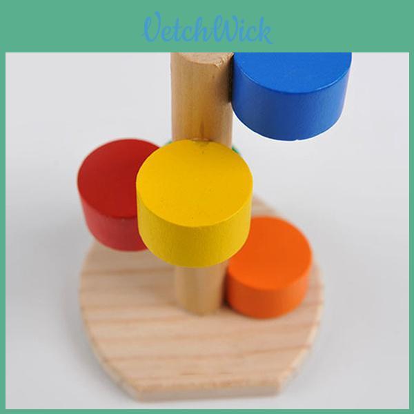 Premium Quality Wooden Colorful Scaling Ladder Fun Play Toy For Pet Rat Hamsters