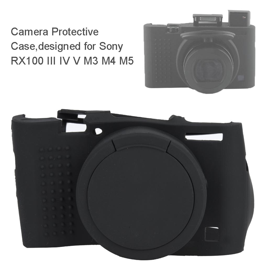 Soft Silicone Camera Case Protective Cover Skin for RX100 III IV V M3 M4 M5