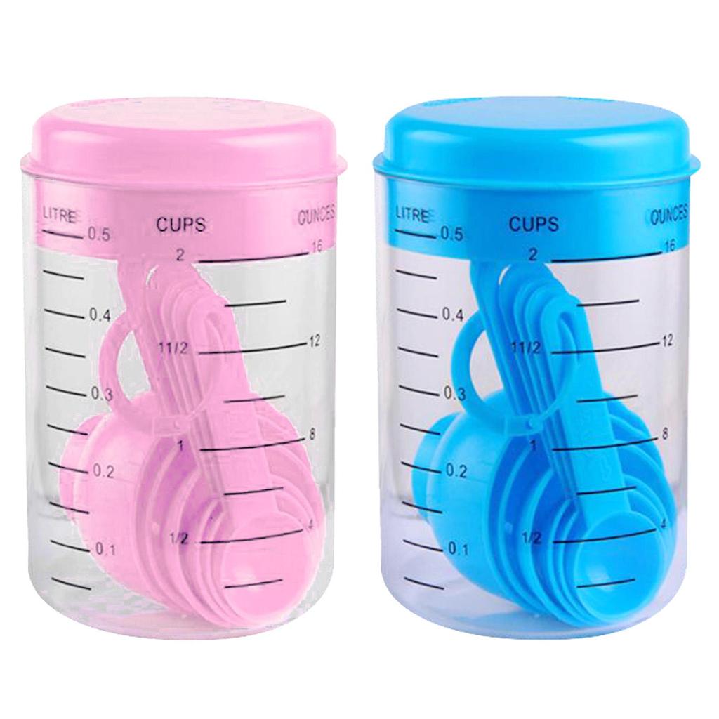 Measuring Cups and Spoons Measuring Tea Utensils Baking Tools Baking Accessories 2Colors Optional