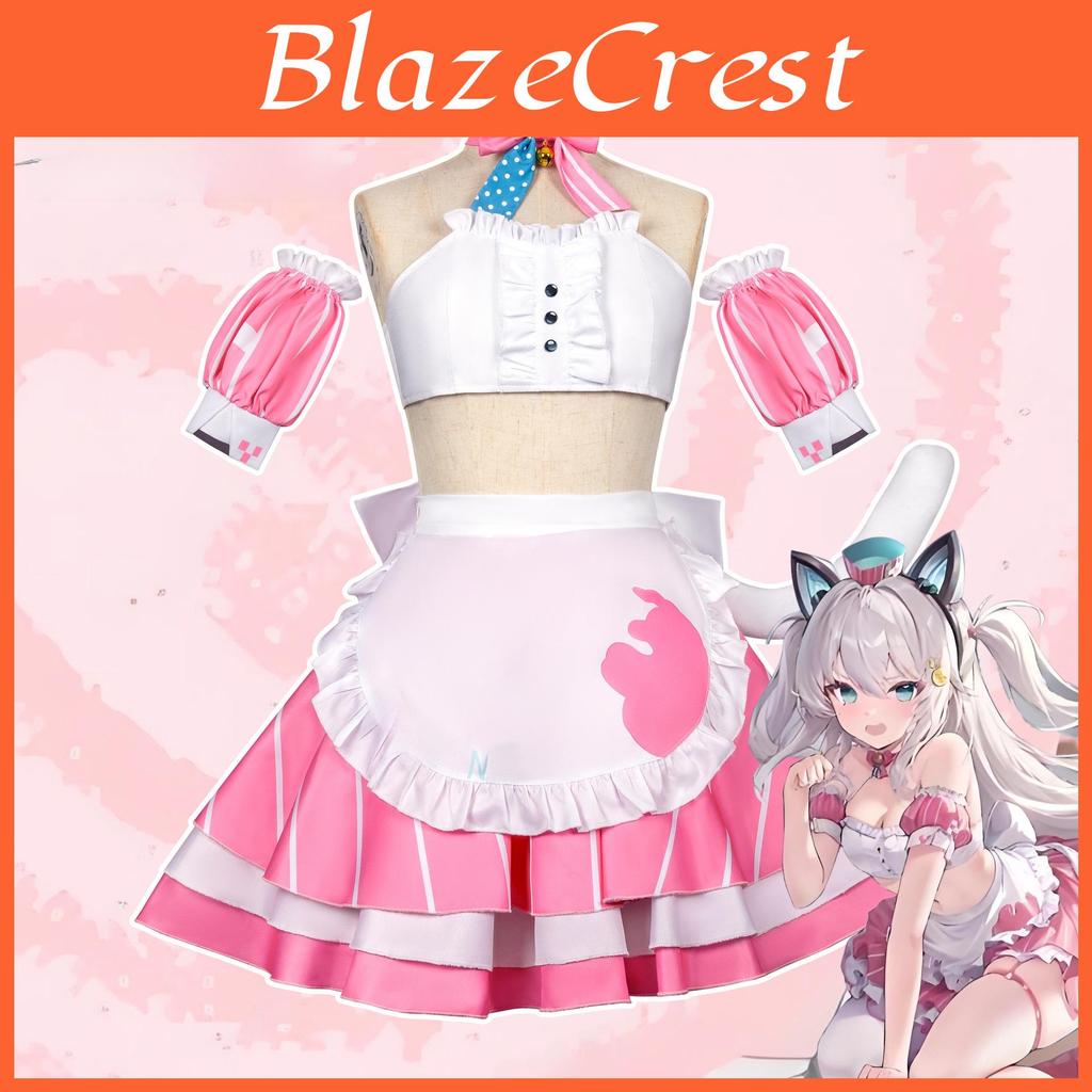 Azur Lane Uss Hammann Cosplay Uniform With Cute Style For Game Themed Events