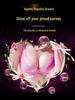 Electric Vibration Heated Breast Massager for Home Breast Care and Enhancement
