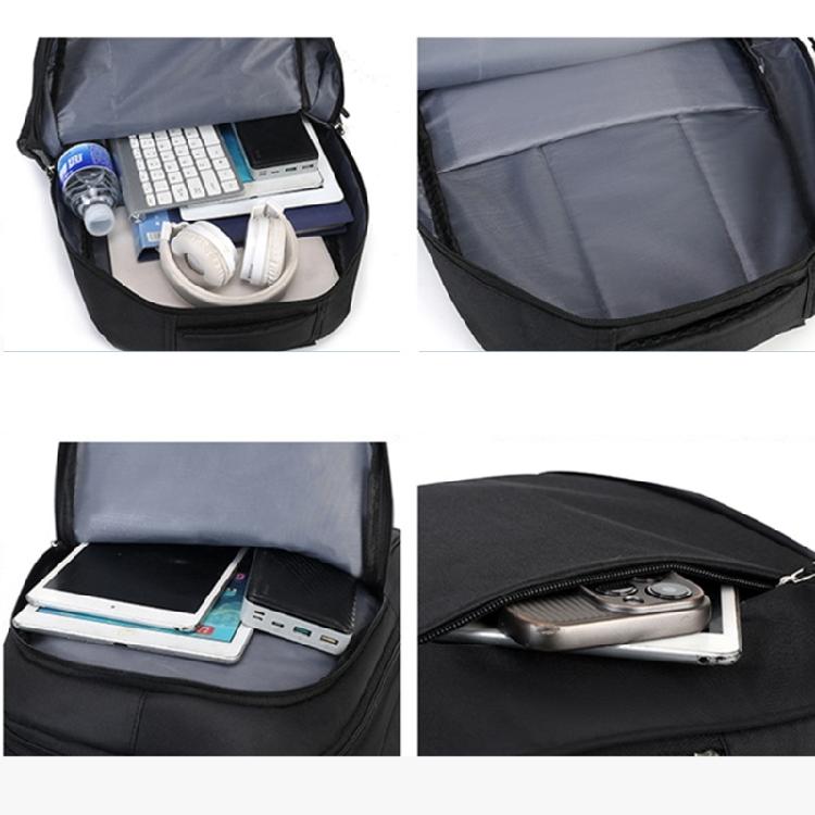 Man Business Backpack Large Capacity Backpack School Bag 17'' Laptop Backpack