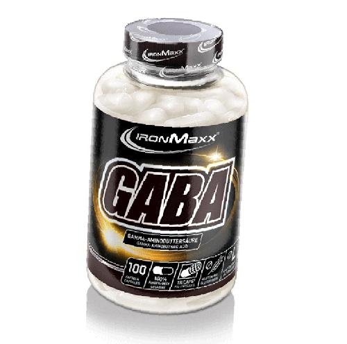 

Гамма-аминомасляная кислота, Gaba, IronMaxx 100капс (72083001) 100caps