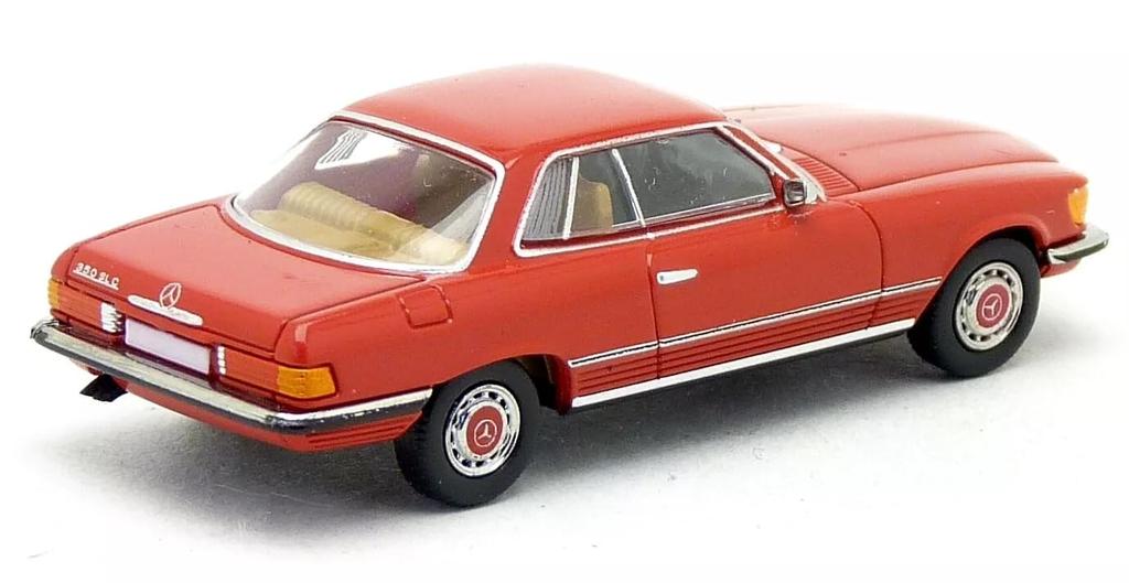 PCX87 1/87 Mercedes-Benz SLC (C107) 1971 Red Premium Classics Die-Cast Model HO Scale
