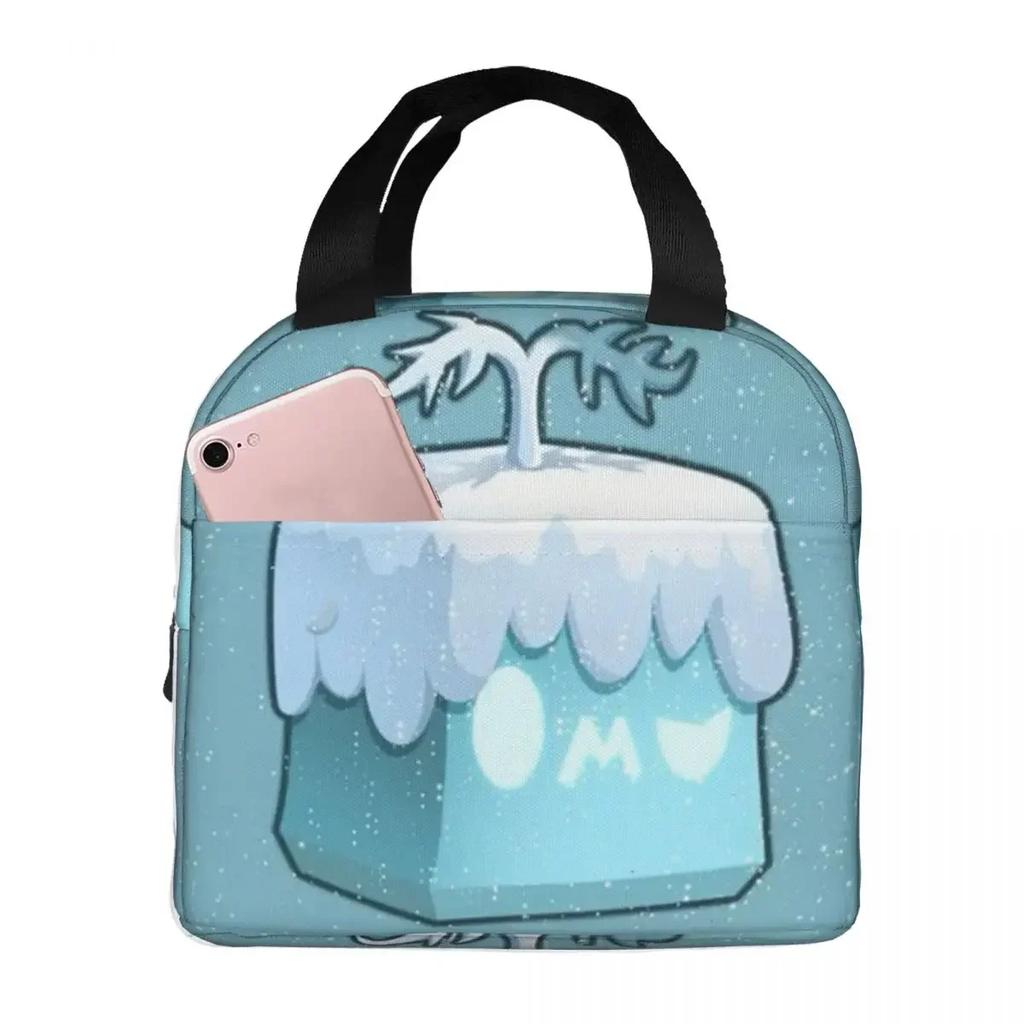 Blox Fruits Game Insulated Lunch Bag for Women Kids Portable Food Boxes Thermal Lunch Box Tote