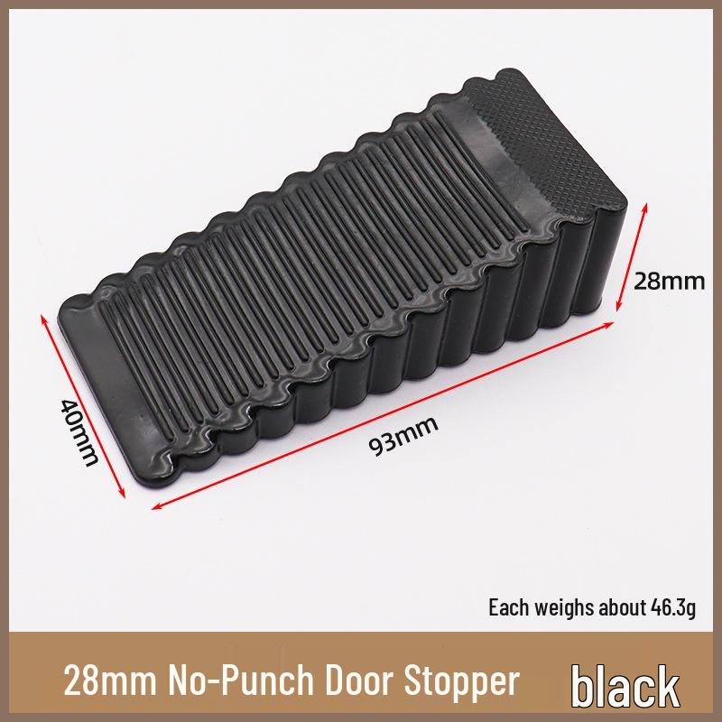Non-Slip Anti-Collision Door Wedge: No-Punch, Anti-Pinch Safety Door Stopper for Home