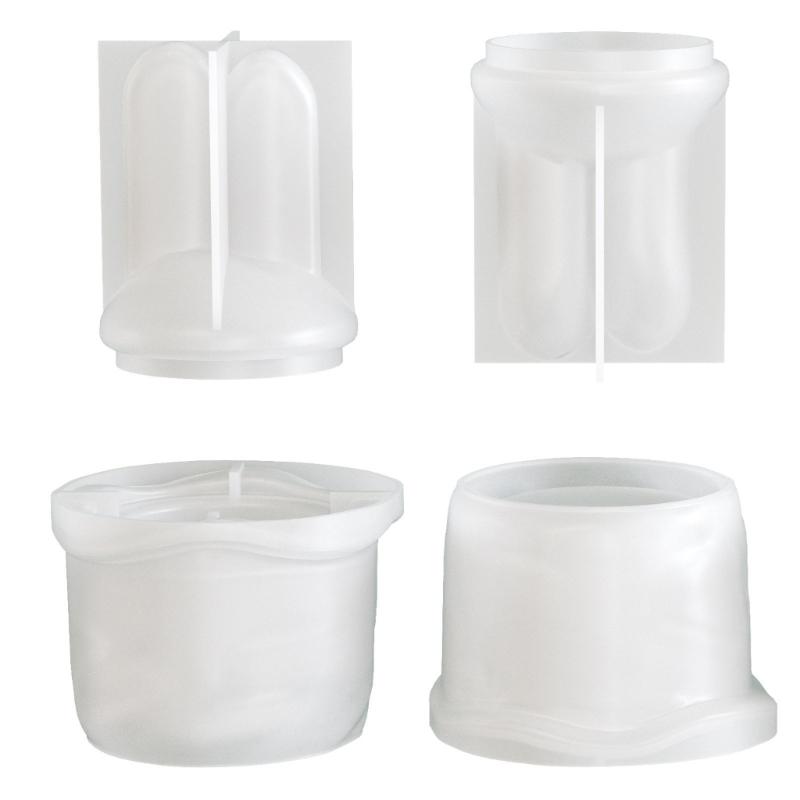 Creative Rabbits Shape Silicone Mould Easy Demold for Making Jewelry Boxes Home Decoration Items