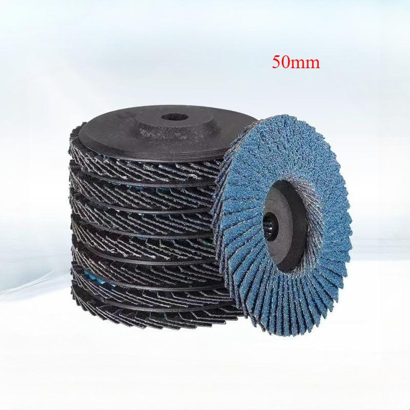 10 Pcs 50mm Flap Discs Grinding Wheel Sanding Discs for Angle Grinder to Sanding Grinding Metal Wood Stainless Steel