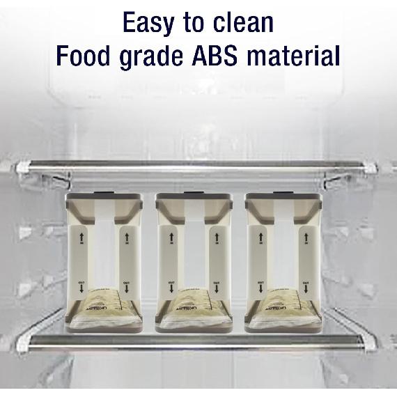 Keenso Milkies Freeze Organizer,Breastmilk Storage Container Storing System for Freezing Breastmilk