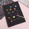 Children's DIY Drawing Toys 16*23cm Magic Scratch Art Crafts Scraping Paintings Paper Children's Scratching Paper Kids Gifts