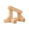 Parallettes Wooden Handles Non-Slip for Home Gym