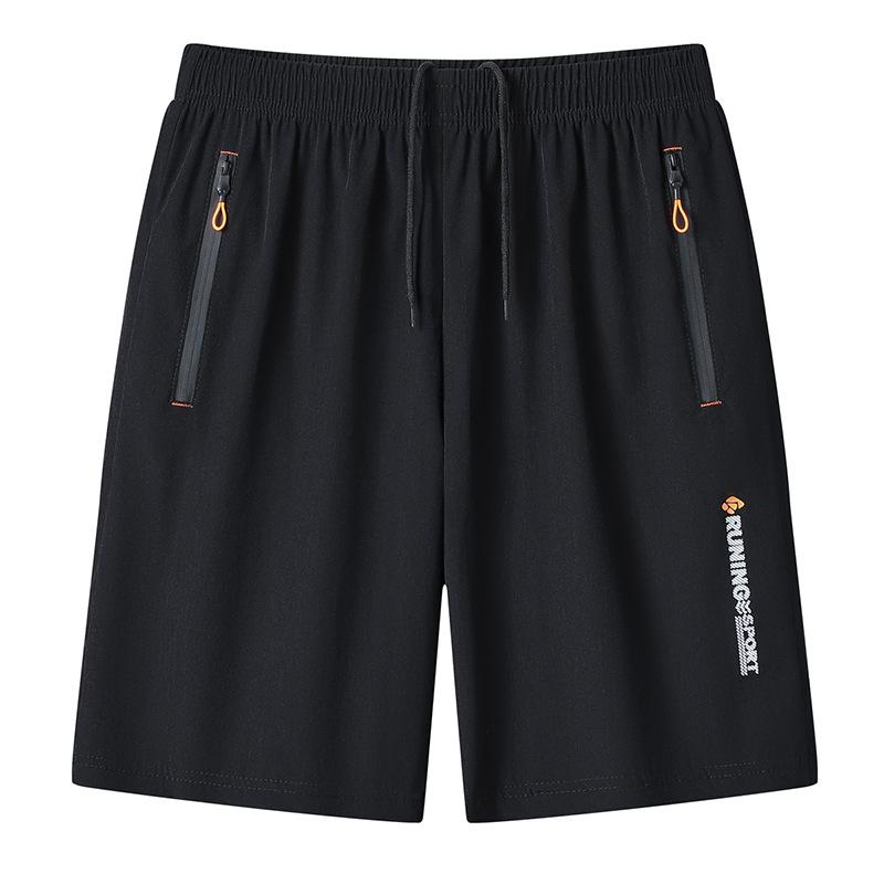 Мужские шорты для фитнеса, быстросохнущие брюки, дышащие повседневные капри L