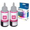 Ink Bottle - PREMIUM CARTRIDGE - 102 Magenta - 2 X 70 Ml - Compatible EPSON EcoTank