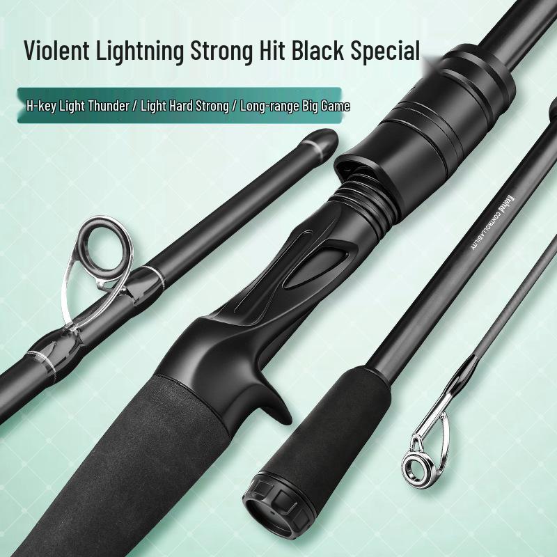Ultra-Light XH Big Fish Lure Rod for Black Bass, Long Cast Lure Rod for Bass Fishing 2.28m