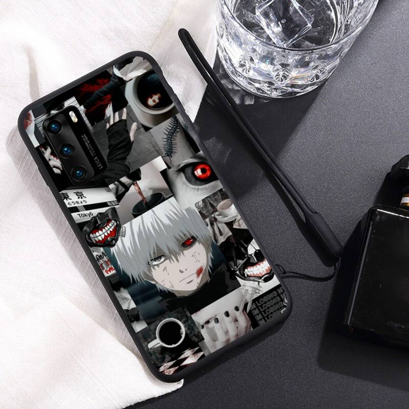 Japan Tokyo Ghoul Phone Case For Huawei Y6 Y7 Y9 Prime 2019 Y9s Mate 10 20 40 Pro Lite Nova 5t Silicone Cover